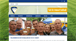 Desktop Screenshot of fussball-im-tus.de