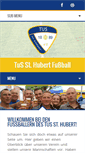 Mobile Screenshot of fussball-im-tus.de